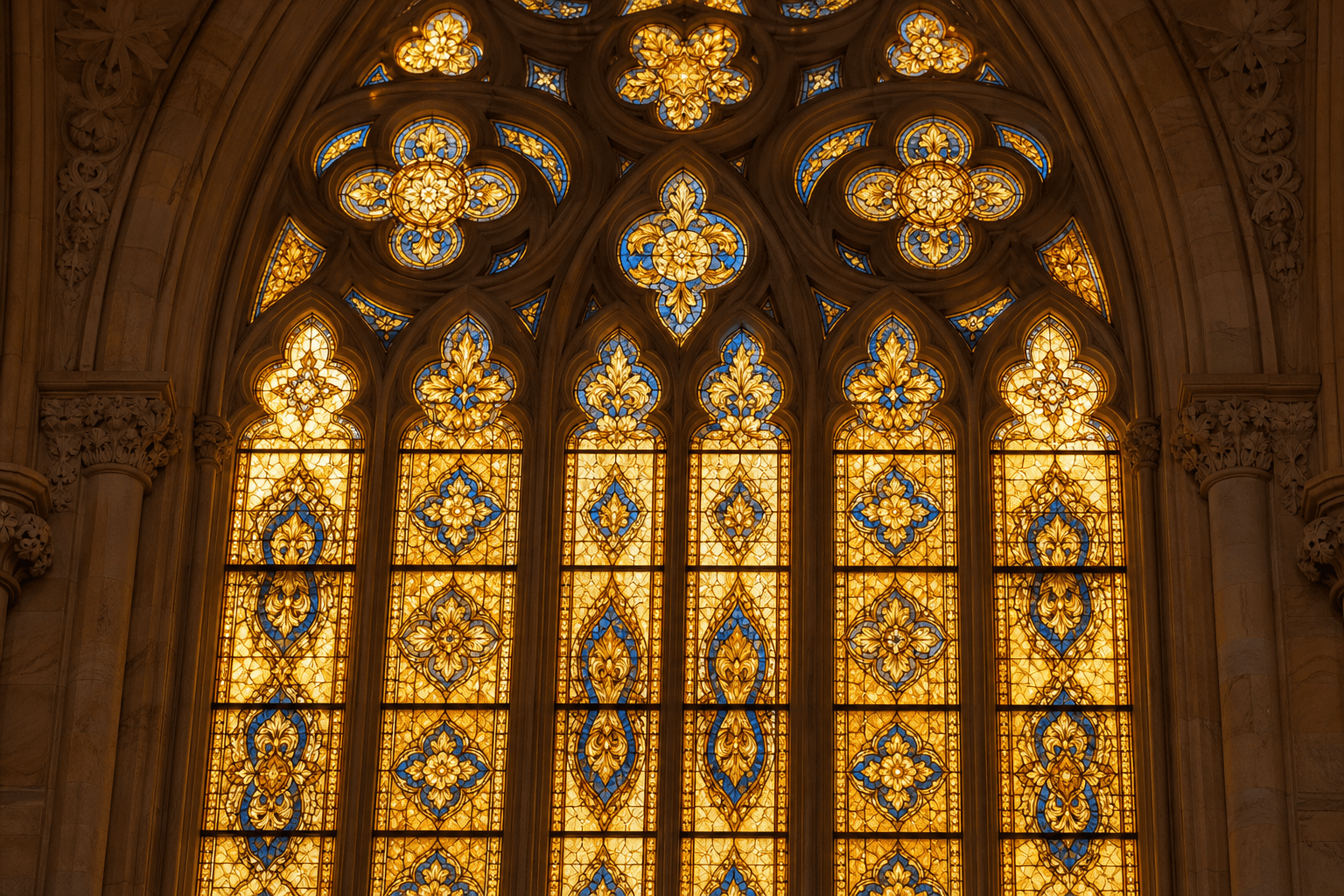Stained glass church window - love spell service